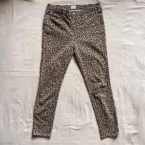 J. Crew Animal Print Trousers